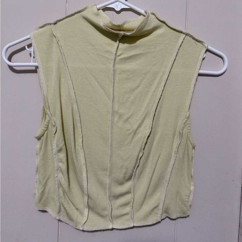 Elegant Sleeveless Tan Top